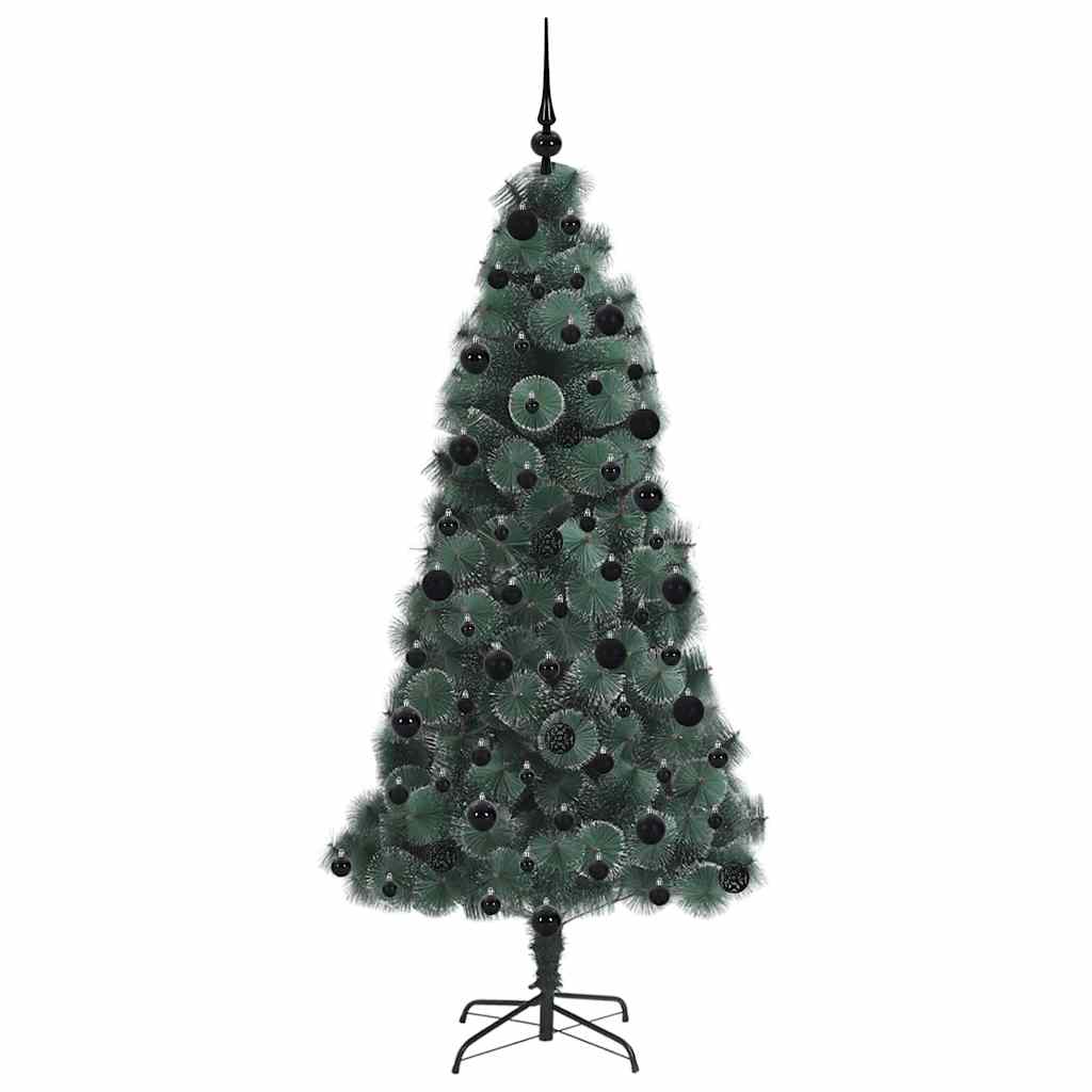 Albero di Natale artificiale preilluminato con set di palline 3396179