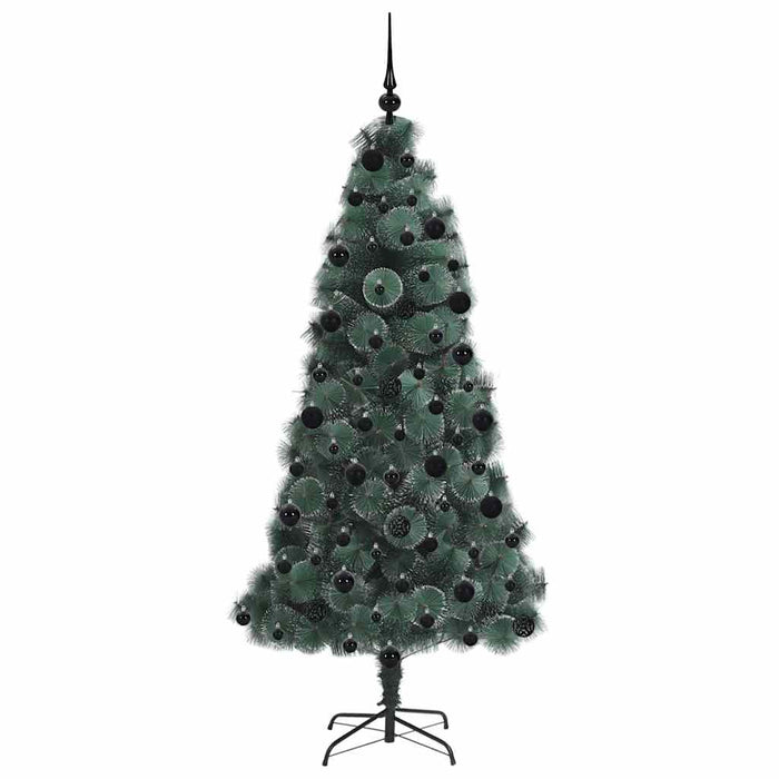 Albero di Natale artificiale preilluminato con set di palline 3396179