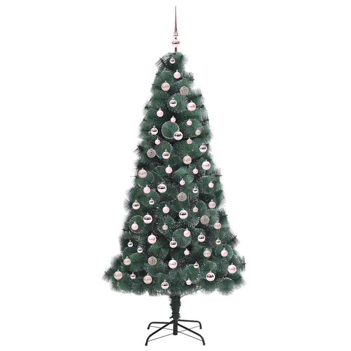 Albero di Natale artificiale preilluminato con set di palline 3396180