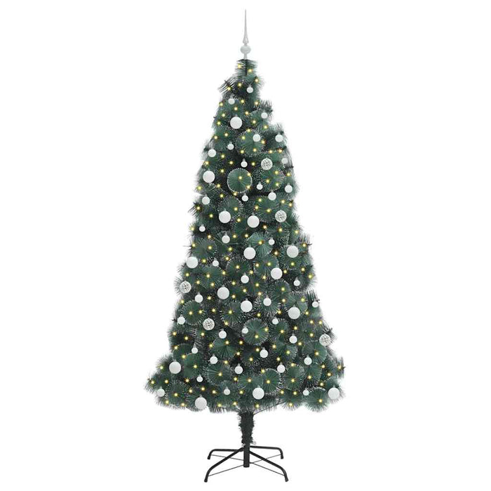 Albero di Natale artificiale illuminato con set di palline 3396181