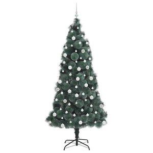Albero di Natale artificiale illuminato con set di palline 3396181