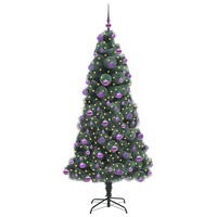 Albero di Natale artificiale pre-illuminato con set di palline 3396184