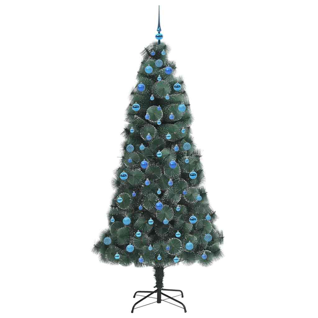 Albero di Natale artificiale pre-illuminato con set di palline 3396185