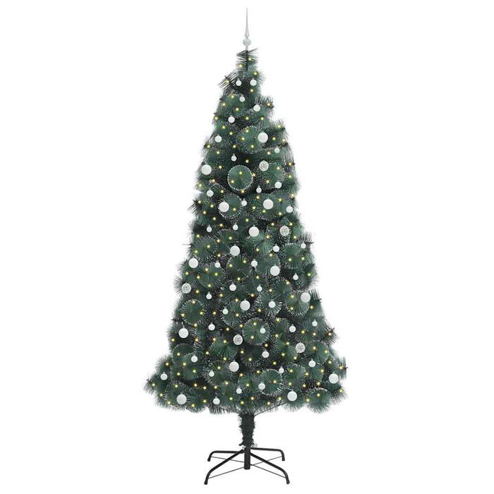 Albero di Natale artificiale pre-illuminato-Albero Natalizio con set di palline 112381