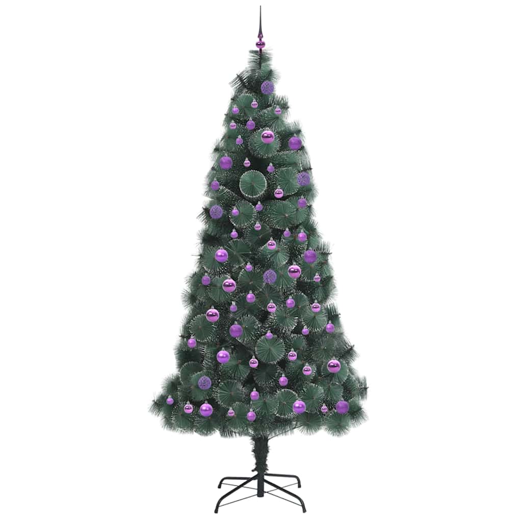 Albero di Natale artificiale pre-illuminato con set di palline 3396196