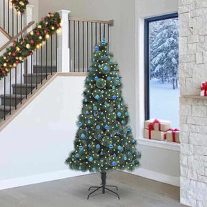 Albero di Natale artificiale pre-illuminato con set di palline 3396197