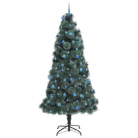 Albero di Natale artificiale pre-illuminato con set di palline 3396197