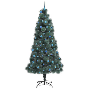Albero di Natale artificiale pre-illuminato con set di palline 3396197