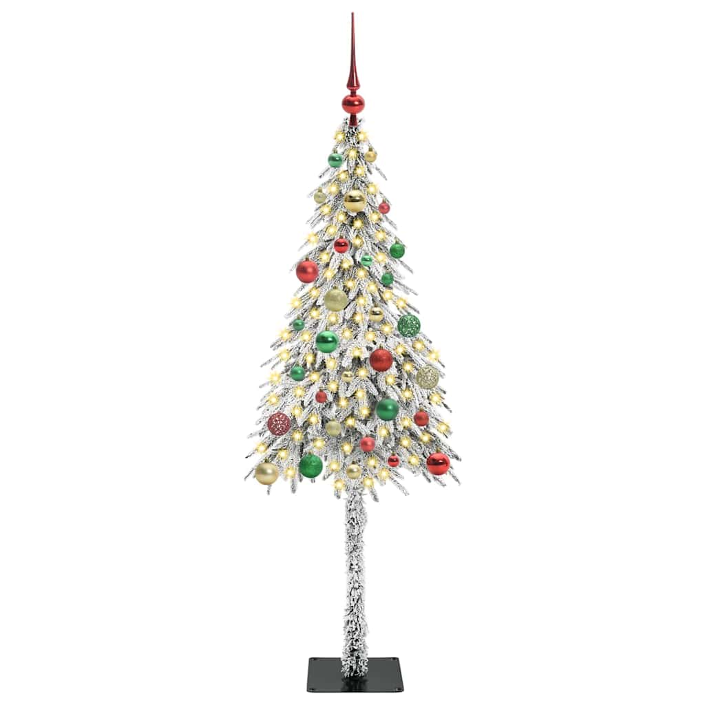 Albero di Natale con 150 LED Bianco 150 cm PE e Acciaio 3396224