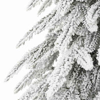 Albero di Natale con 300 LED Bianco 180 cm PE e Acciaio 3396225
