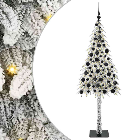 Albero di Natale con 300 LED Bianco 180 cm PE e Acciaio 3396230