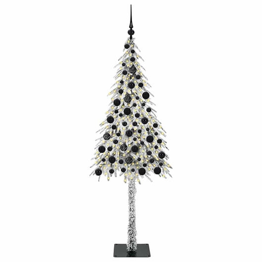 Albero di Natale con 300 LED-Luci decorative natalizie Bianco 180 cm PE e Acciaio 213985