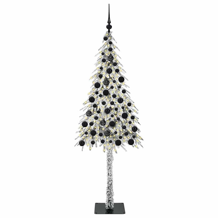 Albero di Natale con 300 LED Bianco 180 cm PE e Acciaio 3396230