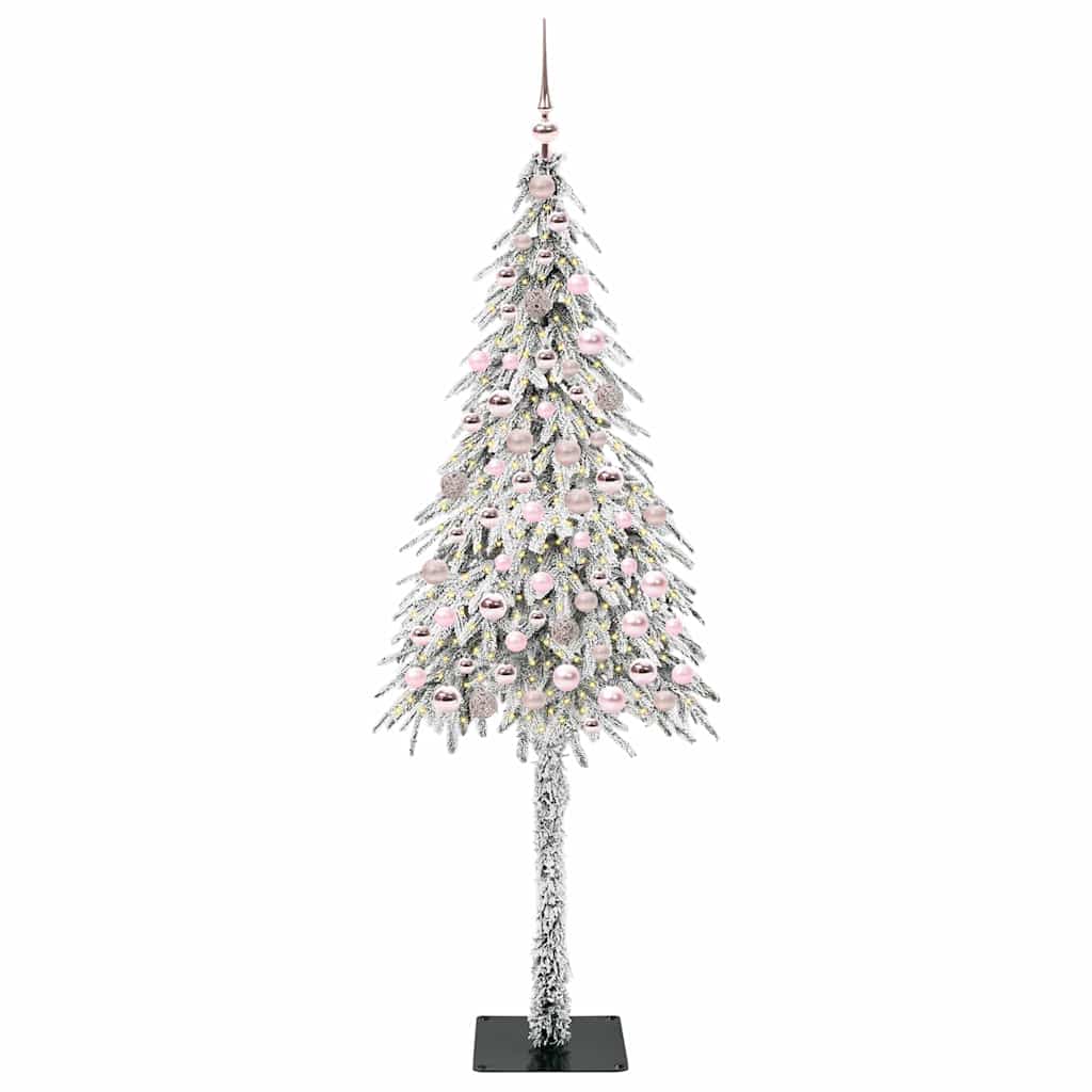 Albero di Natale con 300 LED Bianco 180 cm PE e Acciaio 3396231