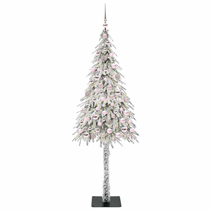 Albero di Natale con 300 LED Bianco 180 cm PE e Acciaio 3396231