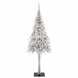 Albero di Natale con 300 LED Bianco 180 cm PE e Acciaio 3396231