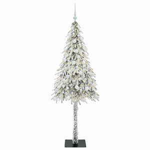 Albero di Natale con 300 LED-Luci decorative natalizie Bianco 180 cm PE e Acciaio 249481