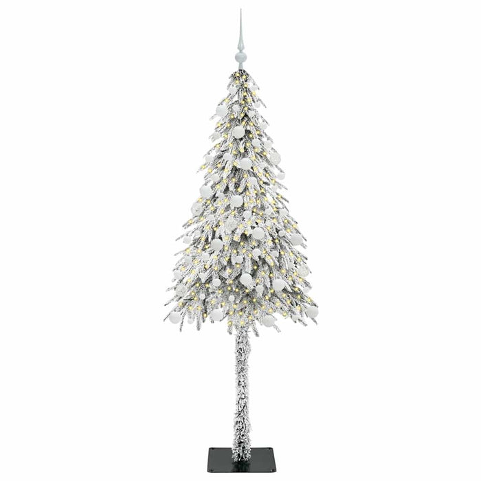 Albero di Natale con 300 LED-Luci decorative natalizie Bianco 180 cm PE e Acciaio 249481