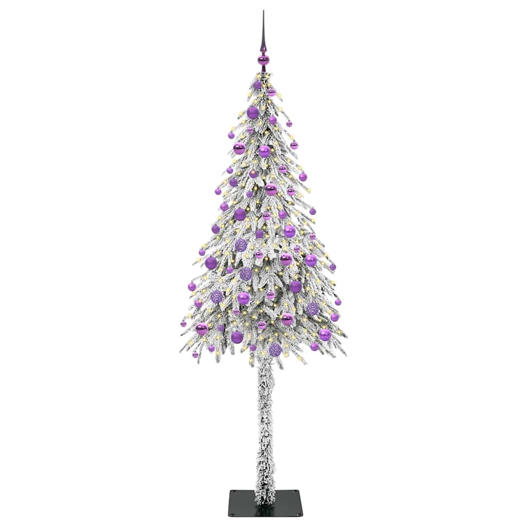 Albero di Natale con 300 LED-Luci decorative natalizie Bianco 180 cm PE e Acciaio 957245