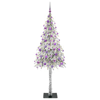 Albero di Natale con 300 LED-Luci decorative natalizie Bianco 180 cm PE e Acciaio 957245