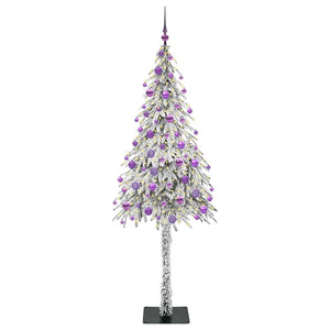 Albero di Natale con 300 LED-Luci decorative natalizie Bianco 180 cm PE e Acciaio 957245