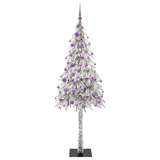 Albero di Natale con 300 LED-Luci decorative natalizie Bianco 180 cm PE e Acciaio 957245