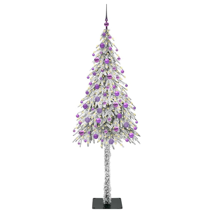 Albero di Natale con 300 LED Bianco 180 cm PE e Acciaio 3396235