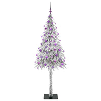 Albero di Natale con 300 LED Bianco 180 cm PE e Acciaio 3396235