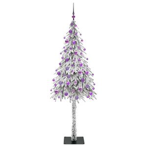 Albero di Natale con 300 LED Bianco 180 cm PE e Acciaio 3396235