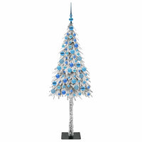 Albero di Natale con 300 LED Bianco 180 cm PE e Acciaio 3396236