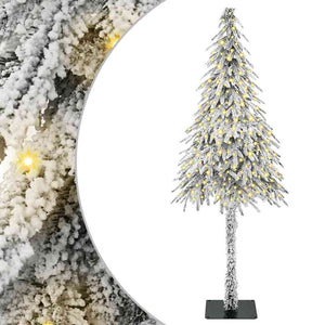 Albero di Natale con 300 LED Bianco 210 cm PE e Acciaio 3396238