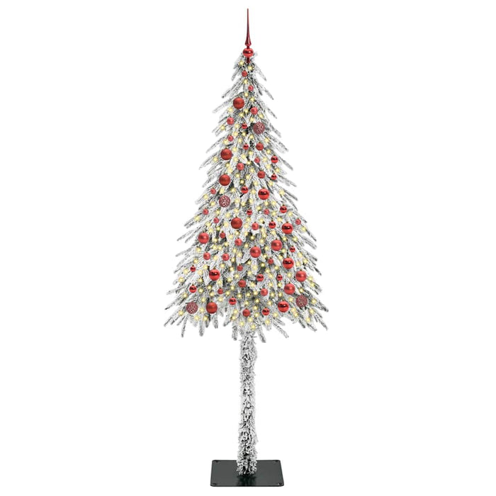 Albero di Natale con 300 LED Bianco 210 cm PE e Acciaio 3396242
