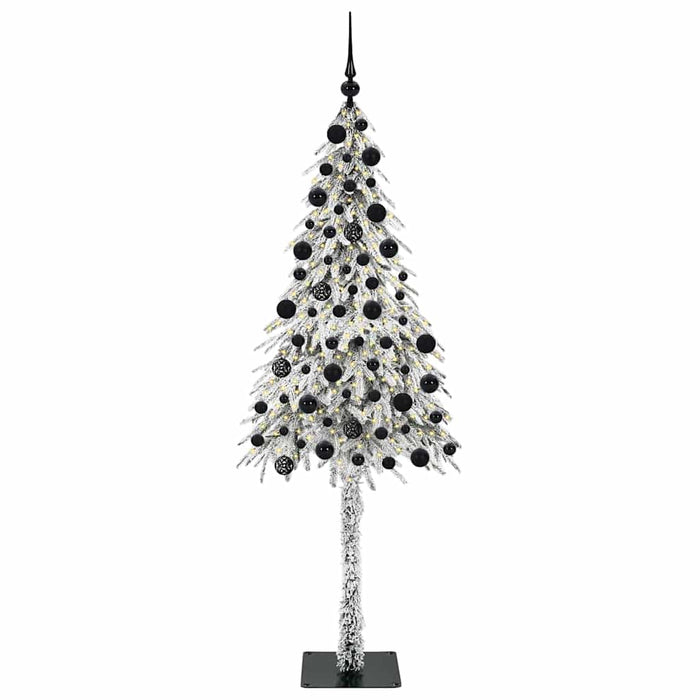 Albero di Natale con 300 LED Bianco 210 cm PE e Acciaio 3396243