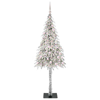 Albero di Natale con 300 LED-Luci decorative natalizie Bianco 210 cm PE e Acciaio 582288