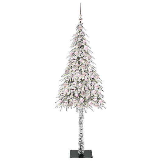 Albero di Natale con 300 LED-Luci decorative natalizie Bianco 210 cm PE e Acciaio 582288