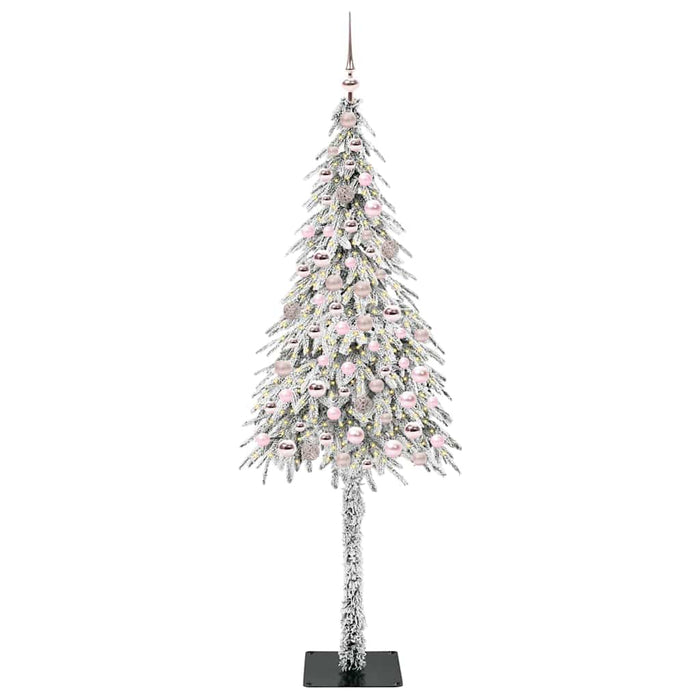 Albero di Natale con 300 LED-Luci decorative natalizie Bianco 210 cm PE e Acciaio 582288