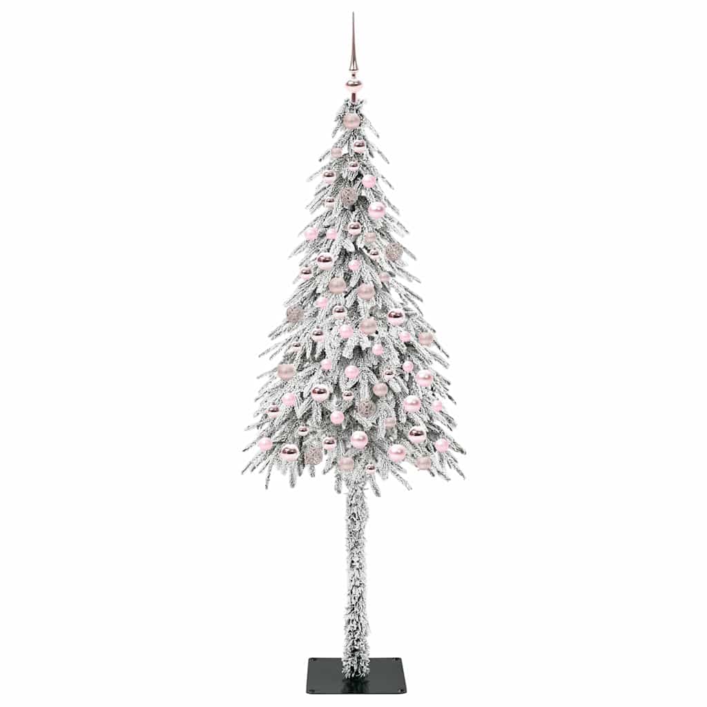 Albero di Natale con 300 LED Bianco 210 cm PE e Acciaio 3396244