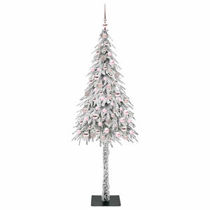 Albero di Natale con 300 LED Bianco 210 cm PE e Acciaio 3396244