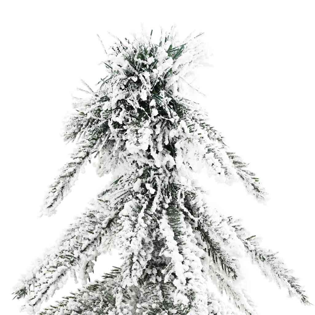 Albero di Natale con 300 LED Bianco 210 cm PE e Acciaio 3396245