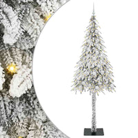 Albero di Natale con 300 LED-Luci decorative natalizie Bianco 210 cm PE e Acciaio 440071