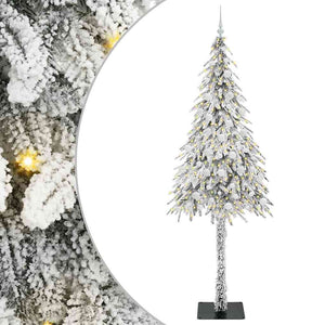 Albero di Natale con 300 LED-Luci decorative natalizie Bianco 210 cm PE e Acciaio 440071