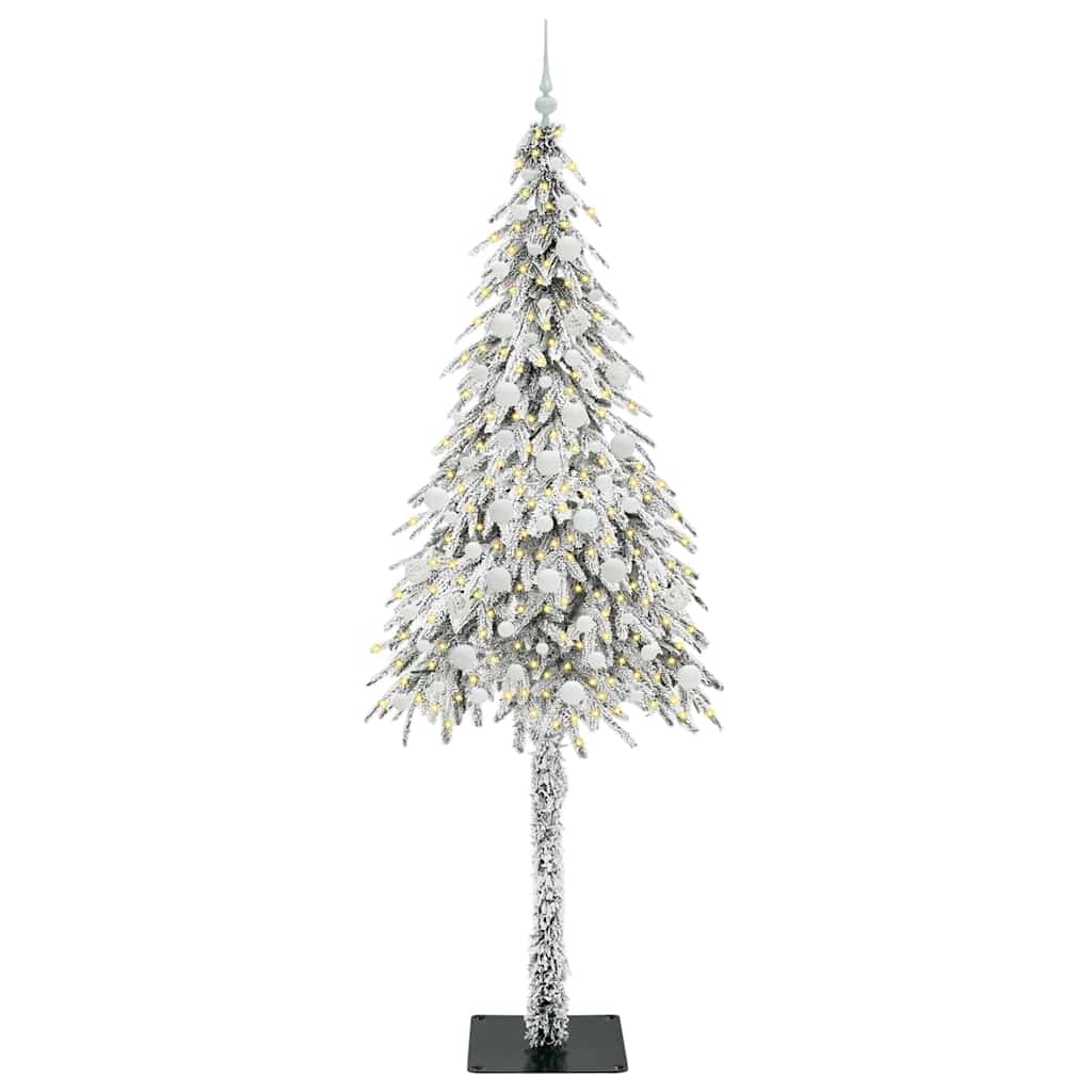 Albero di Natale con 300 LED-Luci decorative natalizie Bianco 210 cm PE e Acciaio 440071