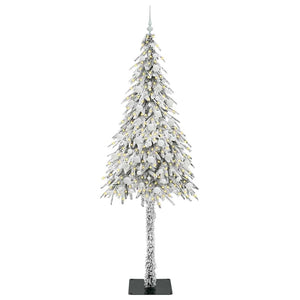 Albero di Natale con 300 LED Bianco 210 cm PE e Acciaio 3396245
