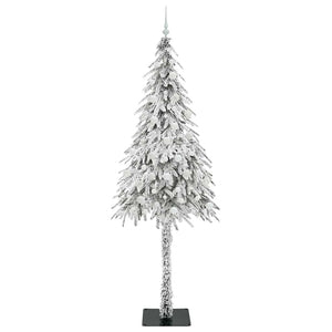 Albero di Natale con 300 LED Bianco 210 cm PE e Acciaio 3396245