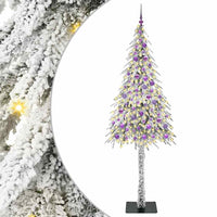 Albero di Natale con 300 LED-Luci decorative natalizie Bianco 210 cm PE e Acciaio 567488