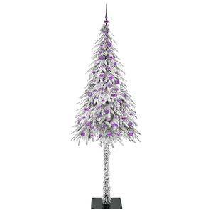 Albero di Natale con 300 LED Bianco 210 cm PE e Acciaio 3396248