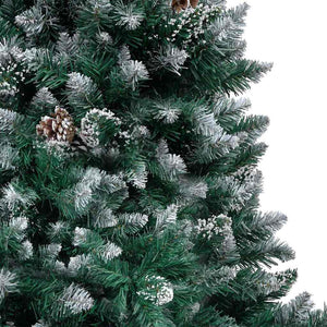 Albero di Natale artificiale con 300 LED Verde 180 cm 3396260