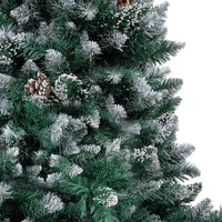 Albero di Natale artificiale con 300 LED Verde 180 cm 3396264
