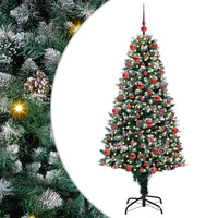 Albero di Natale artificiale con 300 LED Verde 180 cm 3396264