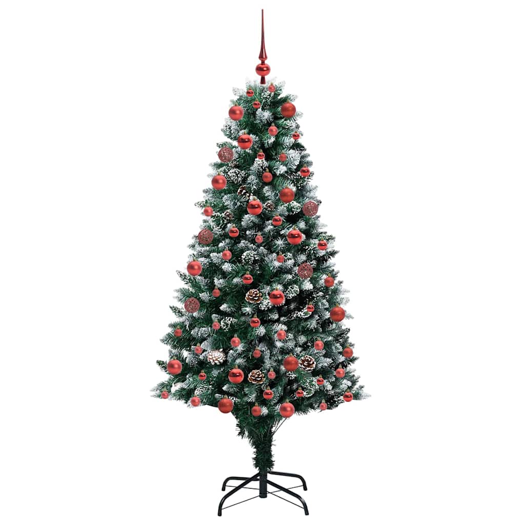 Albero di Natale artificiale con 300 LED Verde 180 cm 3396264